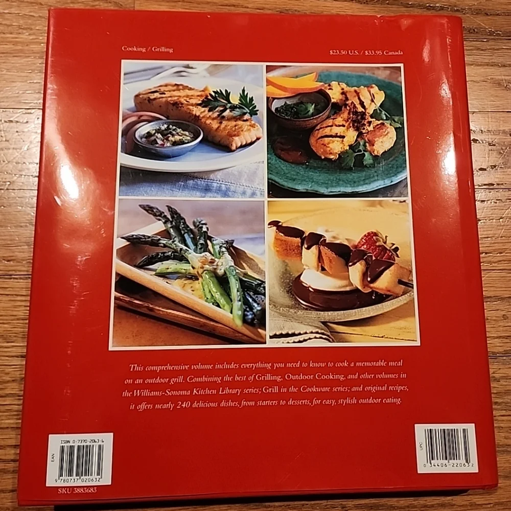 NOS Williams-Sonoma Complete Grilling Cookbook (2001)